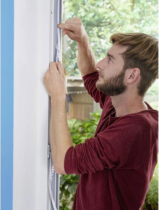 Actual product image tesa Insect screen COMFORT for windows, with Velcro tape, self-adhesive, without drilling (130 x 130 cm)