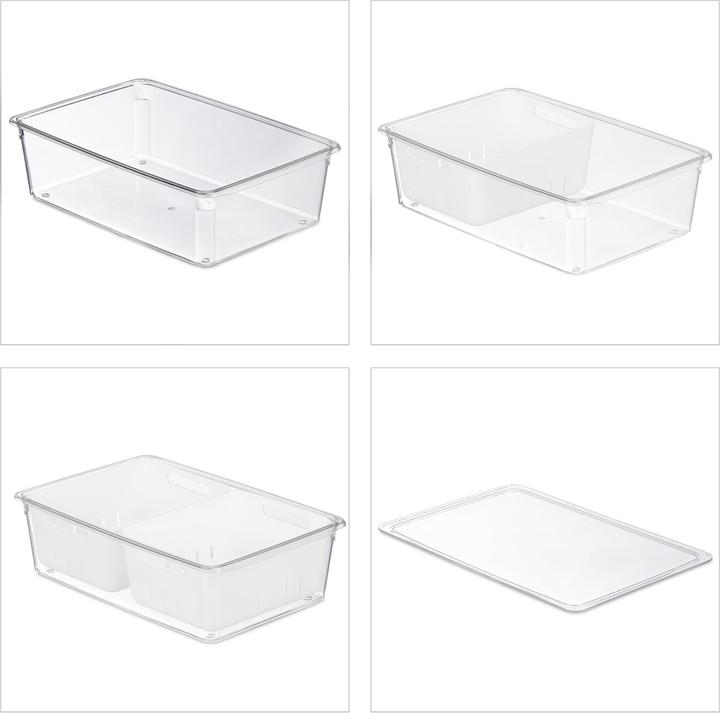 Produktbild Relaxdays 3x Kühlschrank-Organizer