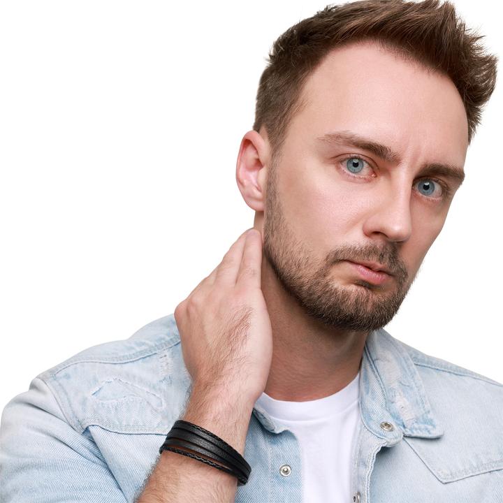 Produktbild Heideman Lederarmband Samu (100% Leder)