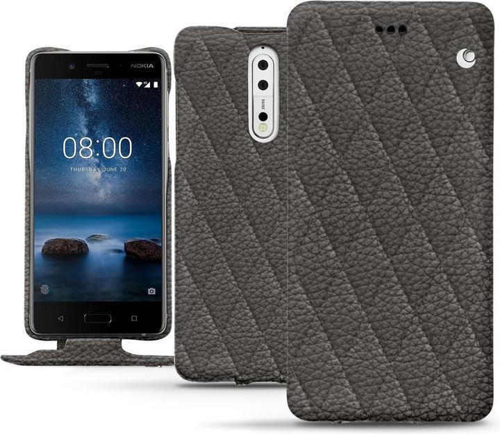 Actual product image Noreve Leather cover vertical (Nokia 8)