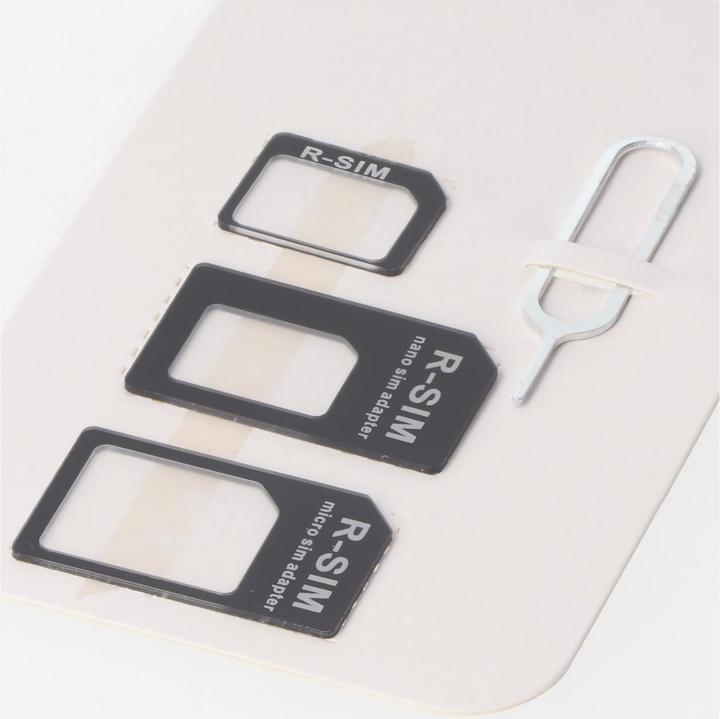 Actual product image AccuCell SIM card adapter 4in1, adapter Micro-SIM to SIM, Nano-SIM to SIM, Nano-SIM to Micro-SIM (SIM holder)