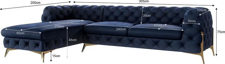 Actual product image Ropez Chelsea Bis (Corner sofa)