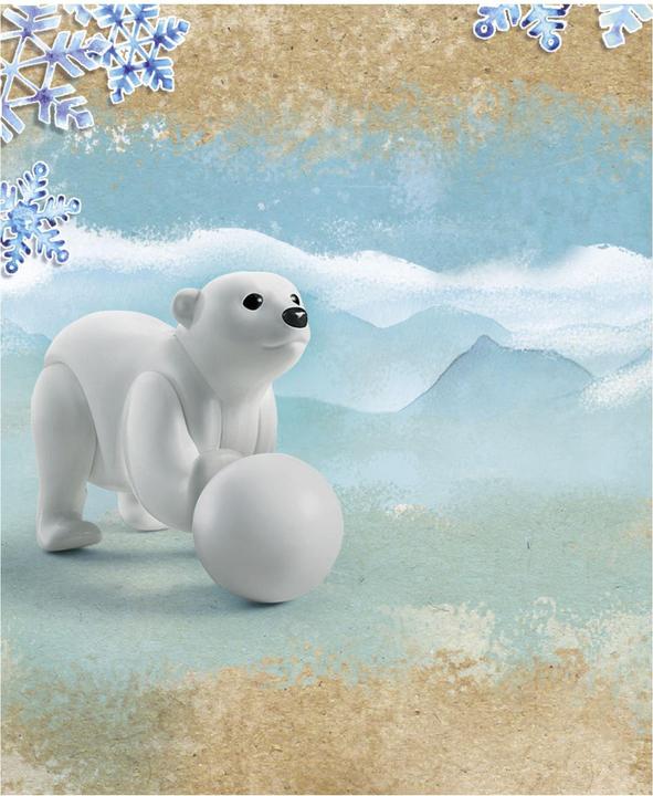 Image du produit Playmobil 71073 Wiltopia - Jeune ours polaire (71073, Playmobil Wiltopia)