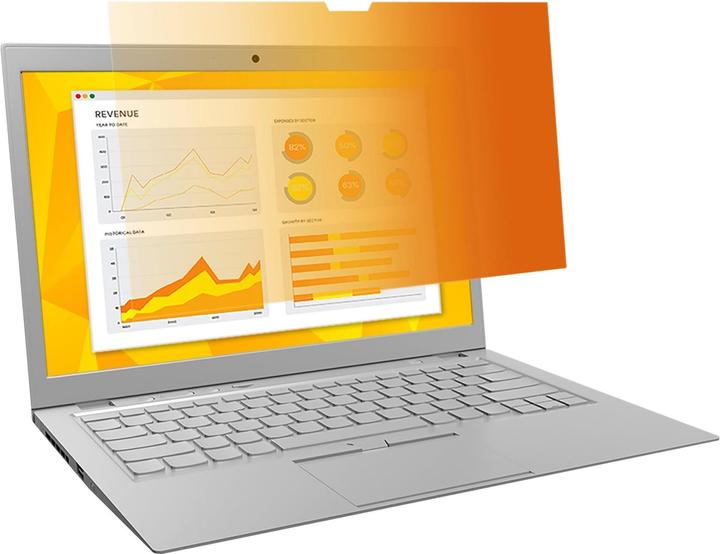 Produktbild 3M Blickschutzfilter Gold for 12.5" Laptop with COMPLY Attachment System (12.50", 16 : 9)