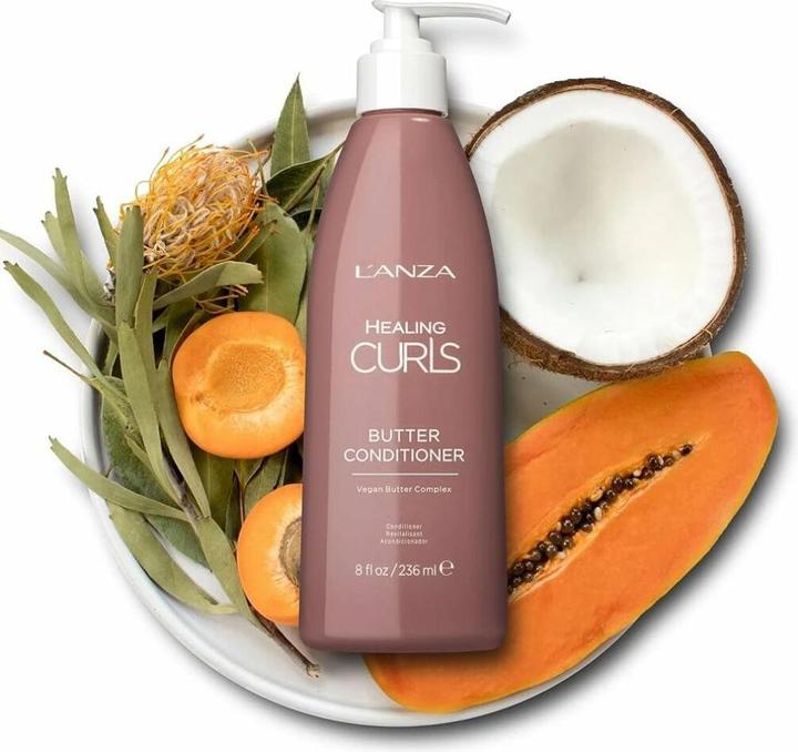 Actual product image L'Anza Healing Curls Butter Conditioner 8 fl oz 236ml (236 ml)