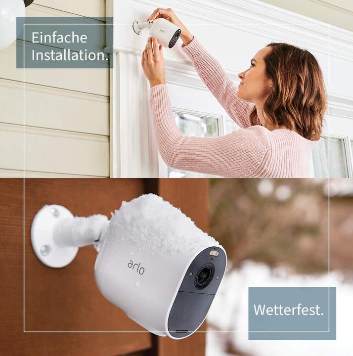 Image du produit Arlo Essential Spotlight Caméra pack de 1 caméra blanc (1920 x 1080 Pixels)