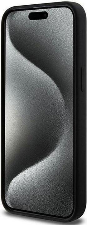 Actual product image Karl Lagerfeld KLHMP15XSCMKCRHK iPhone 15 Pro Max 6.7" czarny/black hardcase Silicone Karl & Choupet (Apple iPhone 15 Pro Max)