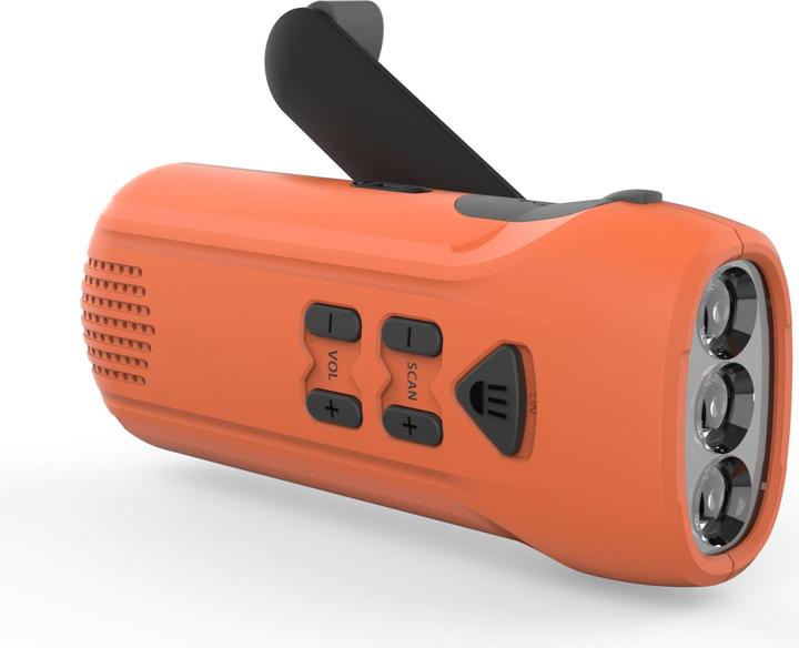 Image du produit Felixx Radio à manivelle RD5035 Lampe ou (200 mAh, 480 Wh)