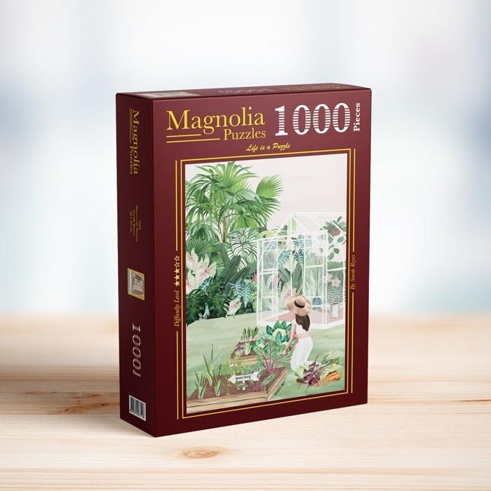 Actual product image Magnolia Puzzle 1000 pieces Green Living (1000 pieces)