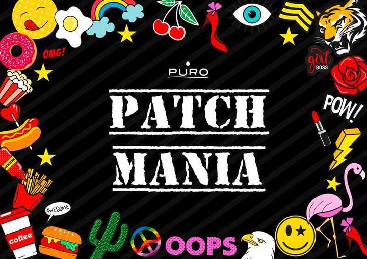 Produktbild Puro Patch Mania – Samsung Galaxy A3 (2017) Hülle, Set mit 5 Aufklebern (gelb) (Apple iPhone 7, Huawei P9 Lite, Samsung Galaxy A3 (2017), Samsung Galaxy A5 (2017))