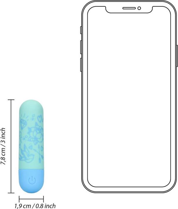 Actual product image Shots I'm Drawn to You - Bullet Vibrator