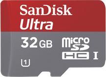 Produktbild SanDisk microSDHC 32GB, Class 10 (32 GB, microSDHC, microSD)