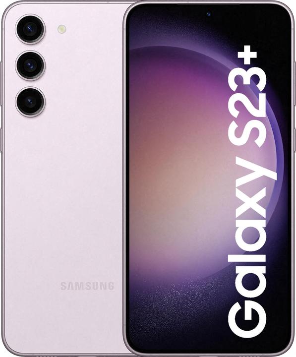 Produktbild Samsung Galaxy S23+ (512 GB, Lavender, 6.60", SIM + eSIM, 50 Mpx, 5G)