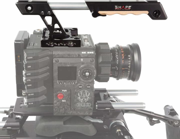 Produktbild Shape Red Weapon Epic-W - Scarlet-W - Raven Top Plate (Cage Zubehör)