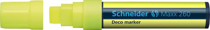 Actual product image Schneider Maxx 260 chalk pen (e) (Yellow, 15 mm, 1 x)