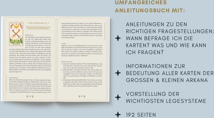 Produktbild Tarotkarten (Deutsch, Verena Klindert, 2021)