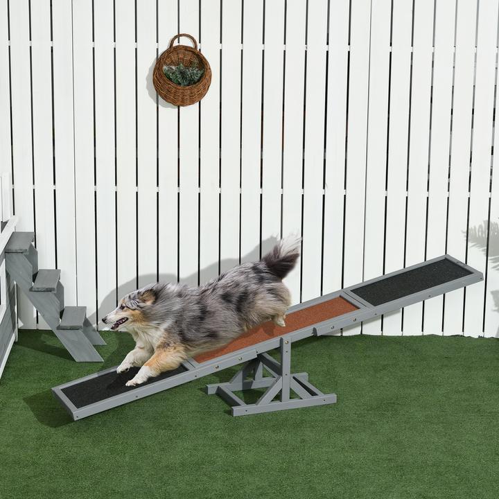 Immagine prodotto PawHut Dondolo per cani con rivestimento antiscivolo (Destrezza)