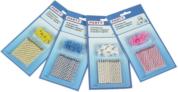 Immagine prodotto Party Candele di compleanno a maglia (12 x)