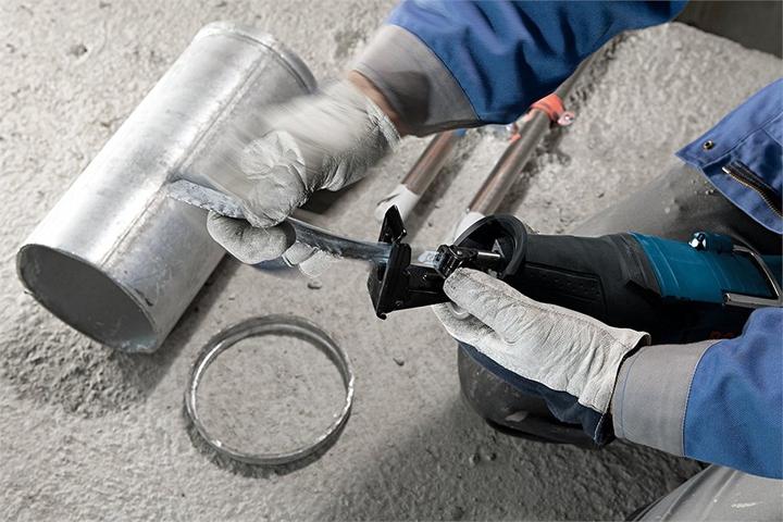 Immagine prodotto Bosch Professional Seghetto alternativo GSA 1100 E, lama per metallo S 123 XF, lama per legno S 2345 X