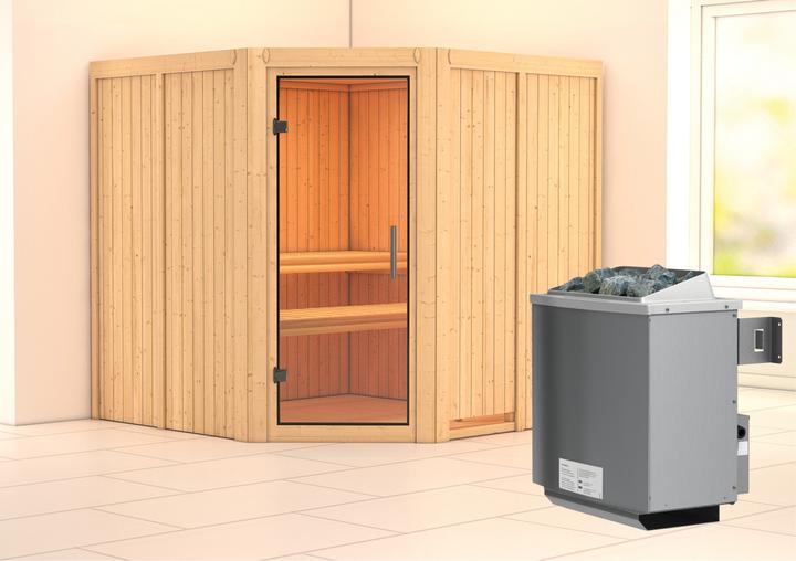 Actual product image Karibu Jarin without roof rim (9 KW internal control)