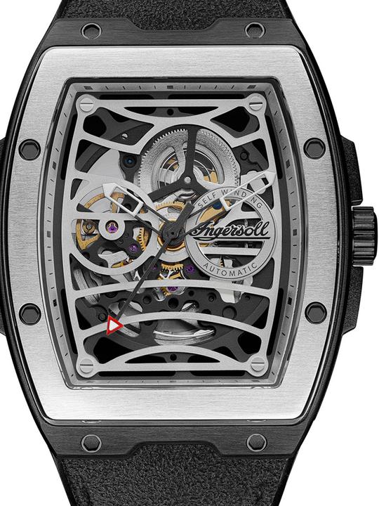 Produktbild Ingersoll 1892 Ingersoll I12306 The Challenger Automatik Herrenuhr 42mm 5ATM (Skeleton-Uhr, 44.60 mm)