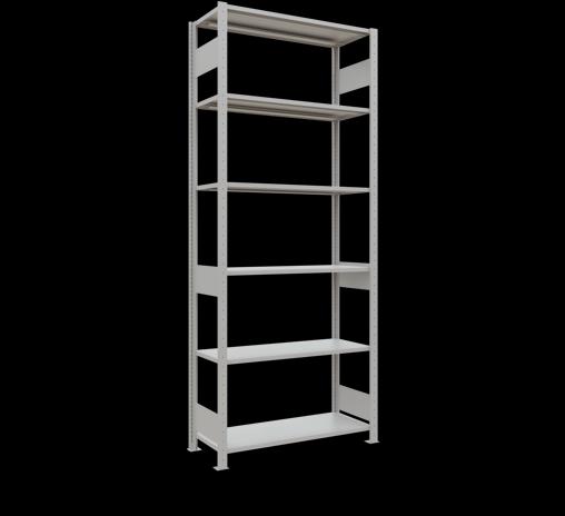 Système d'emboîtement pour rayonnage de base MULTIplus85 avec traverse de longueur