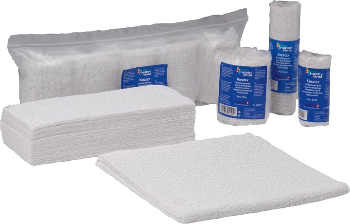 Actual product image hobbytime Plaster bandages 5x5m/10cm modelling fabric