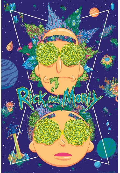 Produktbild Rick And Morty Poster Himmel (61 x 91 cm)