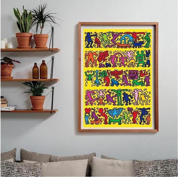 Actual product image Clementoni Puzzle Keith Haring g (1000 pieces)