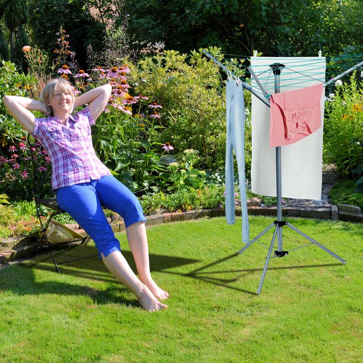 Actual product image Relaxdays Clothesline (15 m)