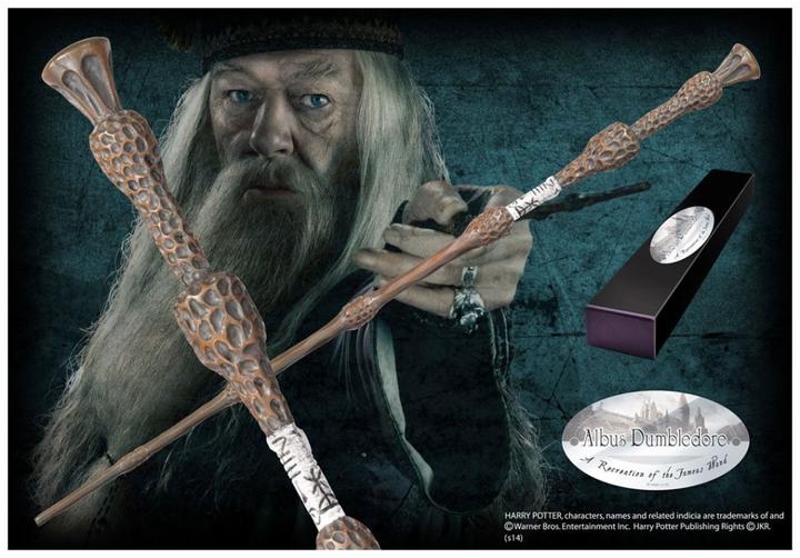Actual product image Noble Collection Zauberstab Albus Dumbledore