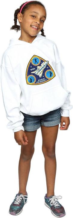 Actual product image Nasa Girls Classic Spacelab Life Science Hoodie (152, 158)