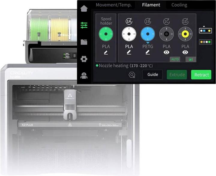 Immagine prodotto Creality CFS Multicolor System Box (Accessori)