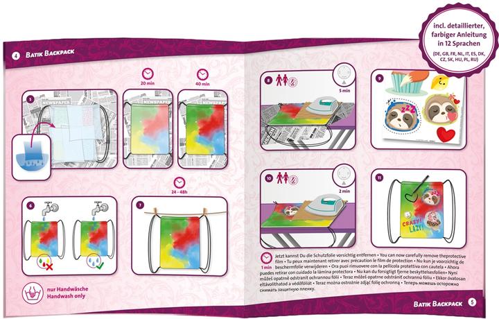 Actual product image Lena Batik Crazy & Lazy, folding box