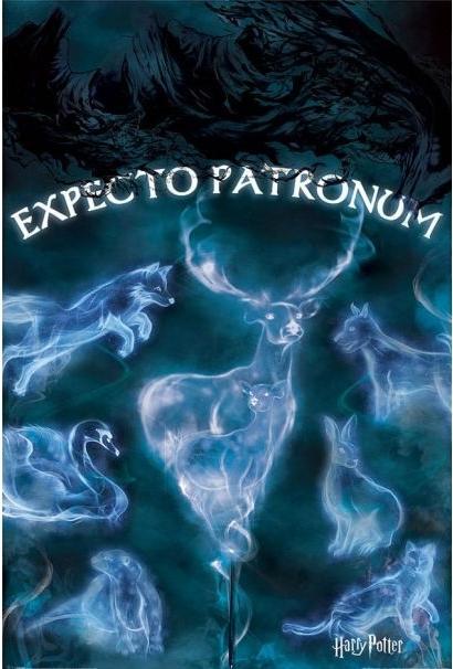Actual product image Pyramid HARRY POTTER - Patronus - Poster 61x91cm (61 x 91 cm)