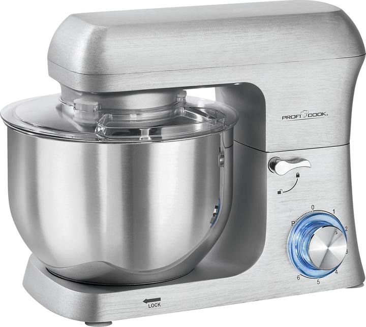 Proficook PC-KM 1188 Knetmaschine aluminium (1500 W)