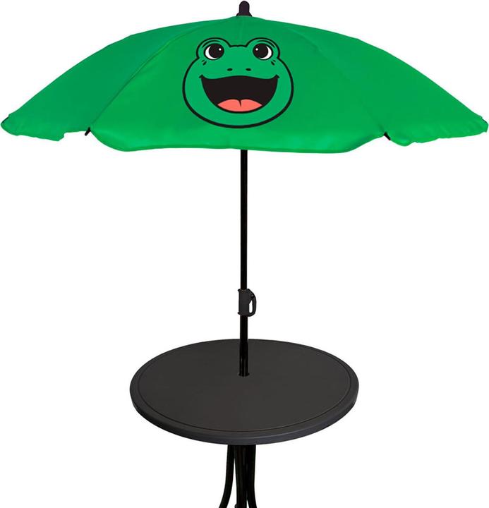 Produktbild Mojawo 4tlg Kinder Campingmöbel Set Frosch Campingstuhl Tisch Sonnenschirm