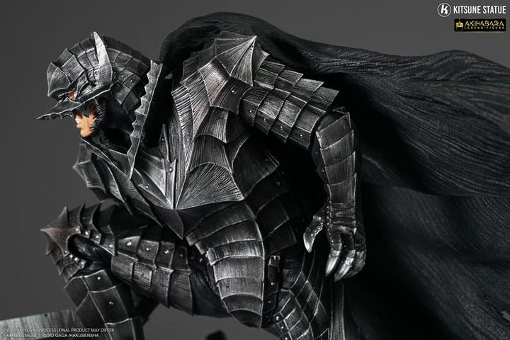 Actual product image Kitsune Statue Berserk Akihabara Legend Figure PVC Statue 1/8 Guts (Berserk Armour) 26 cm