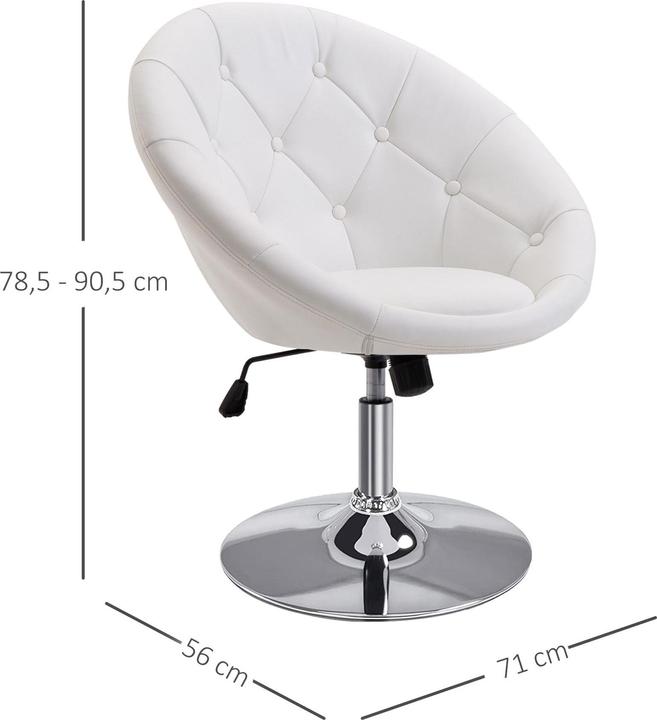 Image du produit Homcom Tabouret de travail
