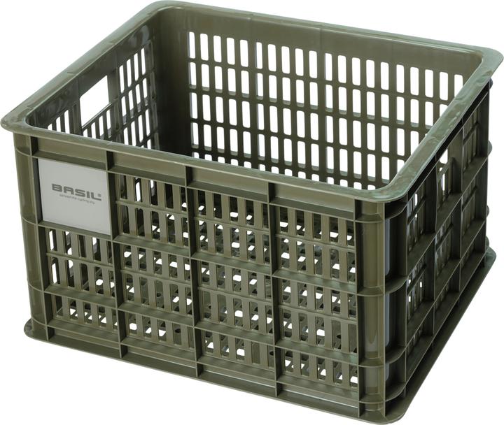 Produktbild Basil Fahrradkiste M,29.5L, recycelter Kunststoff, terra red (29.50 l)
