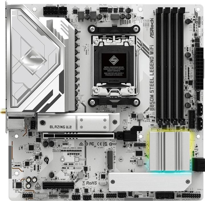 AsRock B850M Steel Legend WiFi (AM5, AMD B850, mATX)