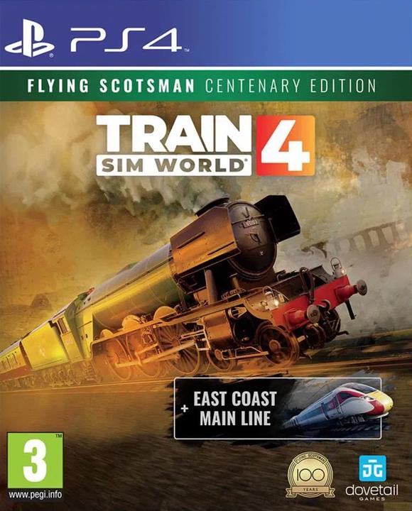 Produktbild astragon Train Sim World 4 Flying Scotsman Cent. Ed. PS-4 (PS4, DE)