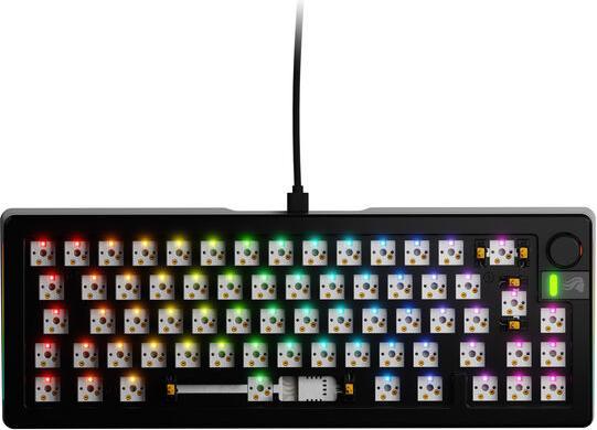 Produktbild Glorious GMMK 3 PRO 65% Barebones Wired Black - ISO (DE, Kabelgebunden)