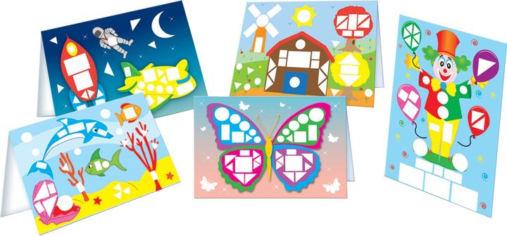Produktbild Joustra Stickerbilder STICKER BOARDS, 33-teilig für Kinder ab 4 Jahre, spielerischer Umgang mit F...