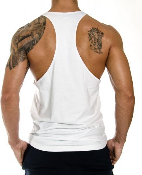 Produktbild Gym Generation Warriors Stringer WHITE (L)