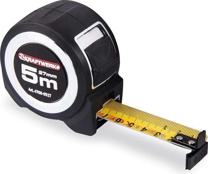 Actual product image Kraftwerk Prof. tape ruler 8 m x 27 mm (mm)