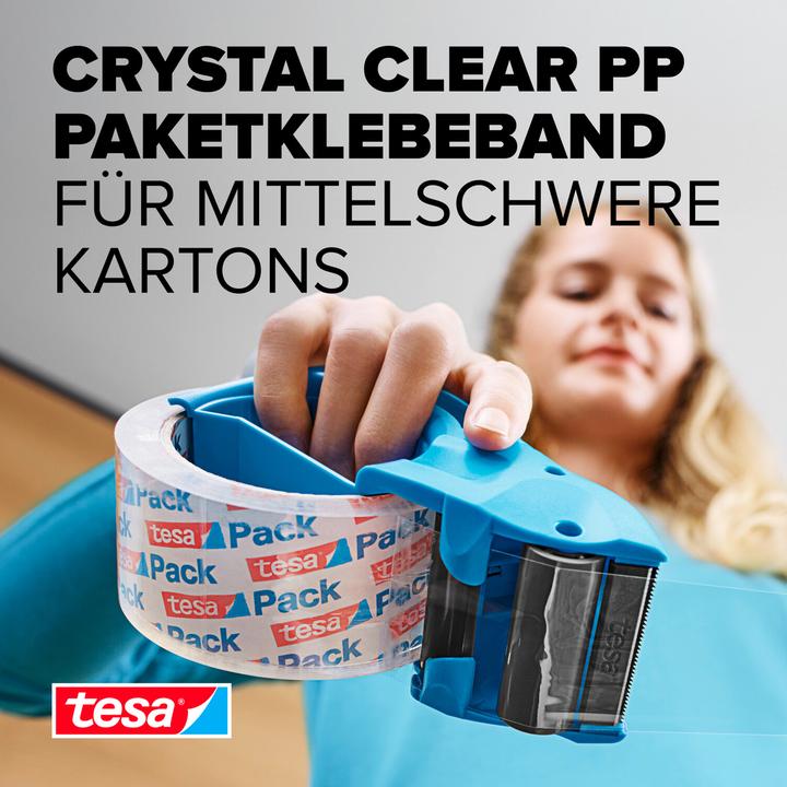 Actual product image tesa tesapack PCV crystal clear (50 mm)