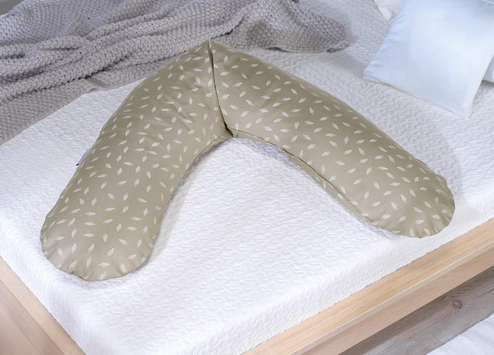 Immagine prodotto Theraline Cuscino per l'allattamento "The Original" con imbottitura in farro, inclusa la fodera 190 cm (190 cm)