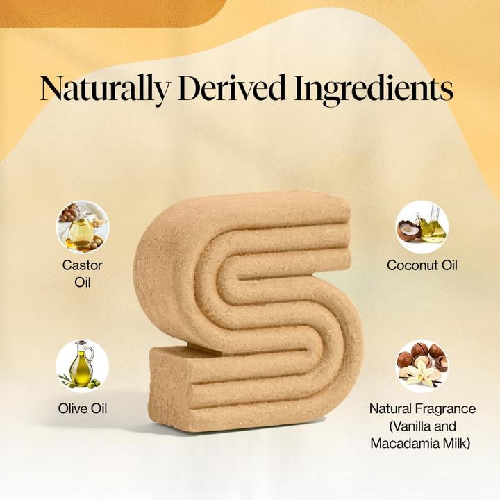 Actual product image Kitsch Solid bar with coconut oil (Solid shampoo)