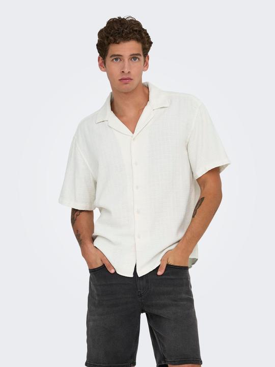 Produktbild Only & Sons Onslatham Rlxss Resort Linen Struc 0257 (XXL)